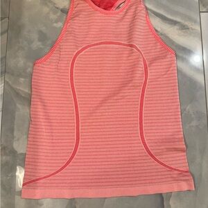 Lululemon High Neck Tank Top- Pink